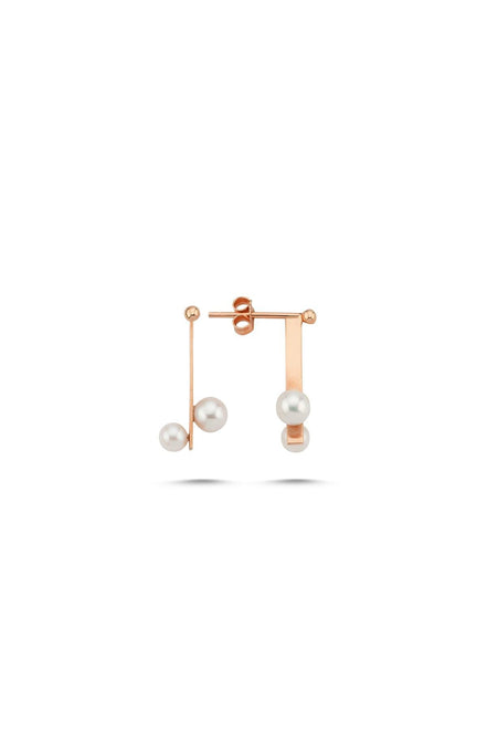 Natural Fresh Water Pearl Earring