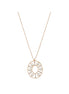 Hoop Designed Natural Pearl Necklace