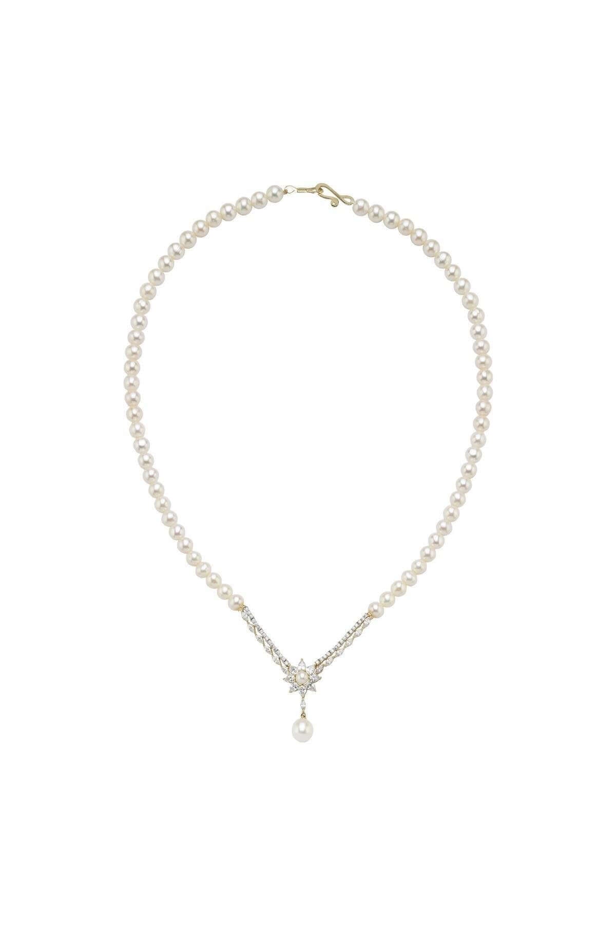 Daisy Design Natural Pearl Necklace