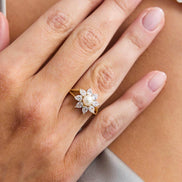 Daisy Design Natural Pearl Ring