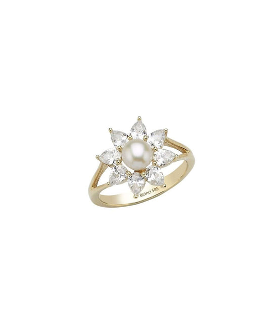 Daisy Design Natural Pearl Ring