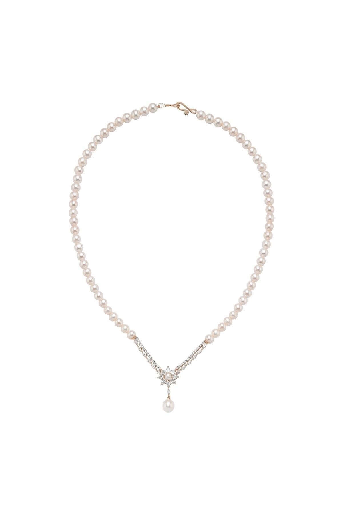 Daisy Design Natural Pearl Necklace