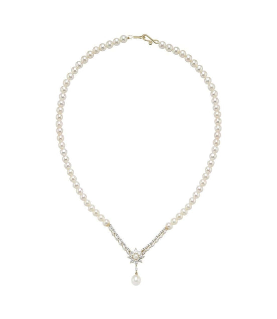Daisy Design Natural Pearl Necklace