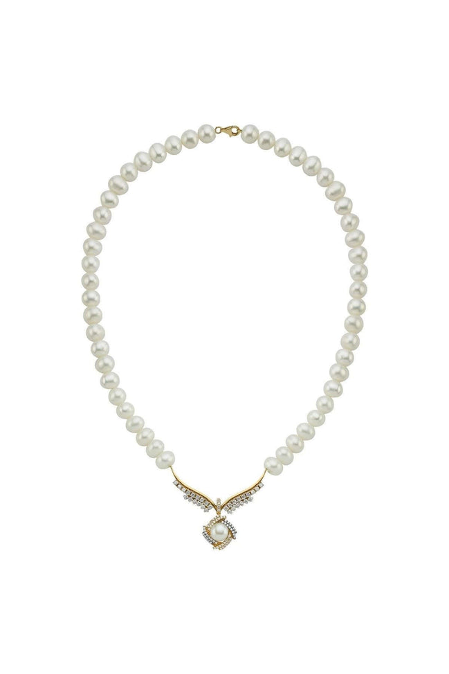 Rüzgar Gülü Doğal İnci Kolye | | Birinci1926