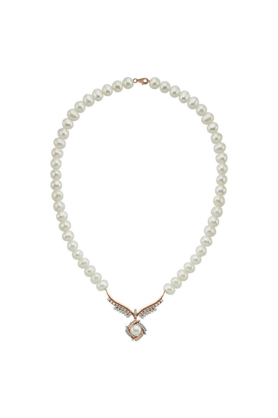 Rüzgar Gülü Doğal İnci Kolye | | Birinci1926