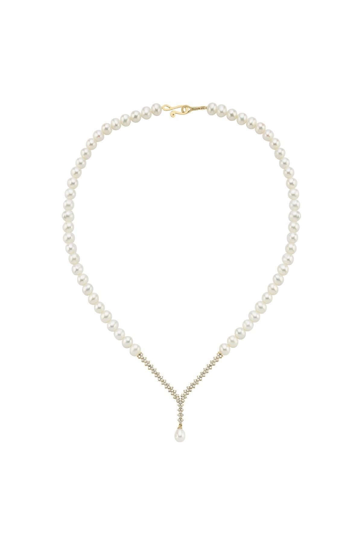 Watercourse Natural Pearl Necklace