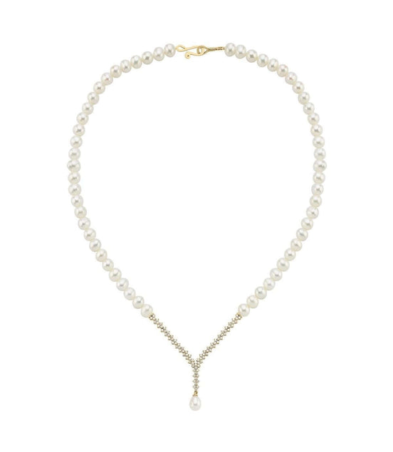 Watercourse Natural Pearl Necklace