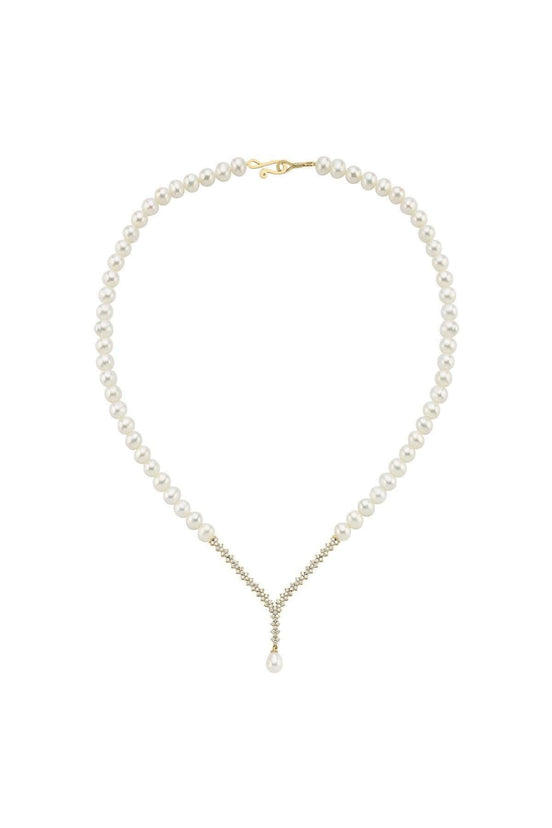 Watercourse Natural Pearl Necklace