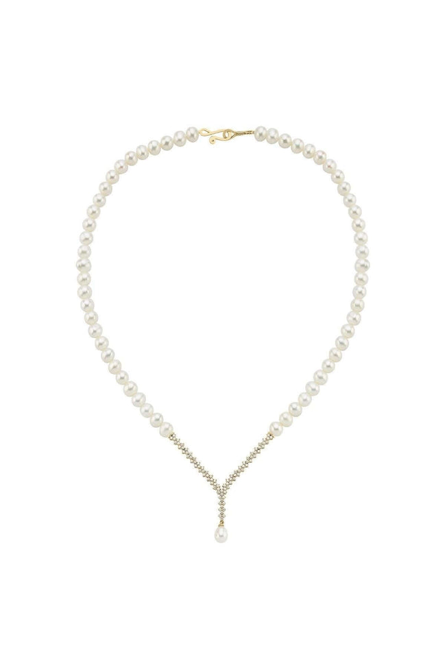 Watercourse Natural Pearl Necklace