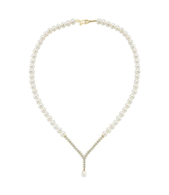 Watercourse Natural Pearl Necklace