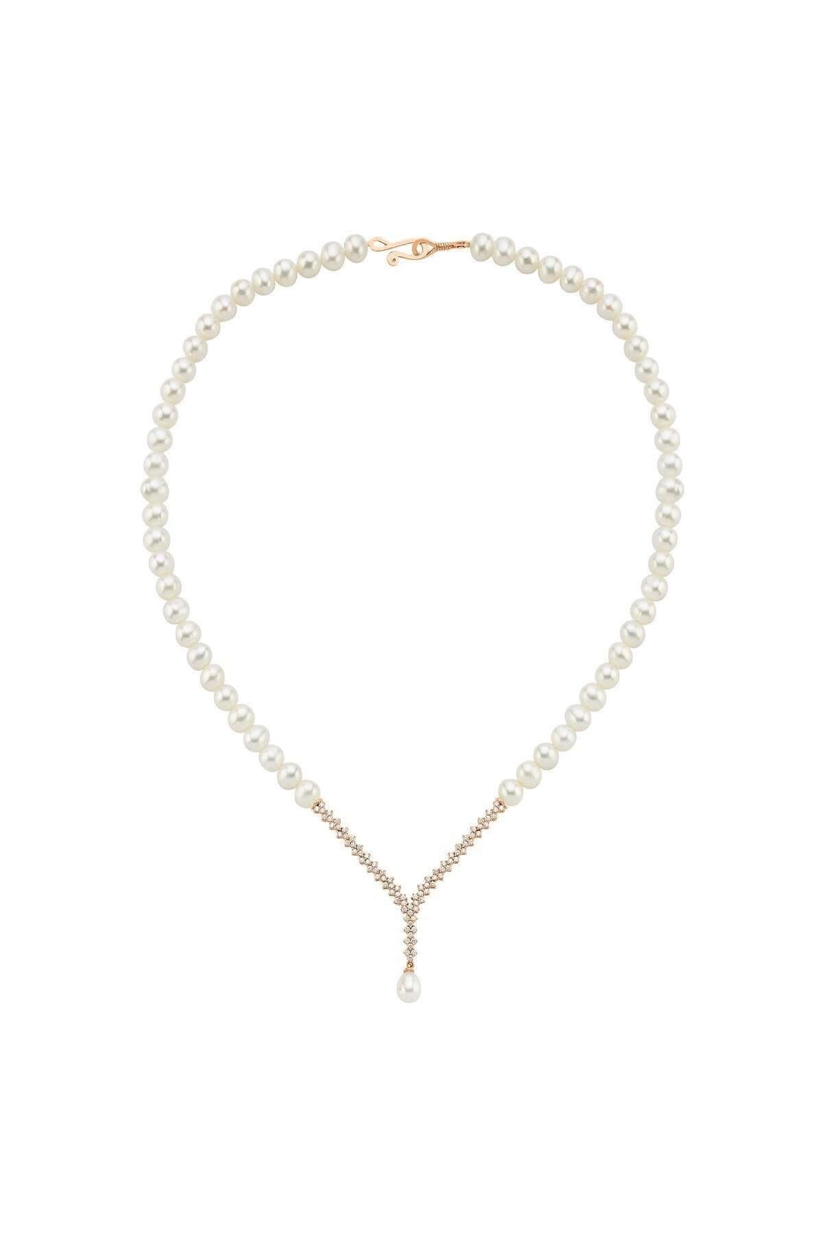 Watercourse Natural Pearl Necklace