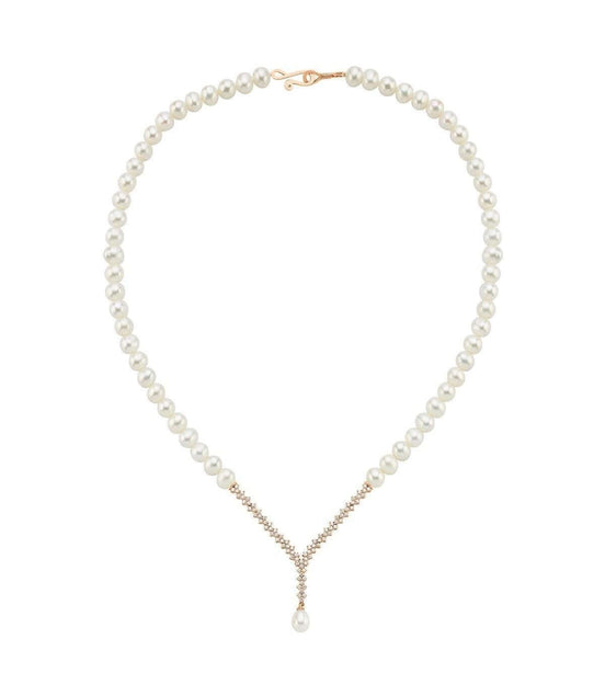 Watercourse Natural Pearl Necklace