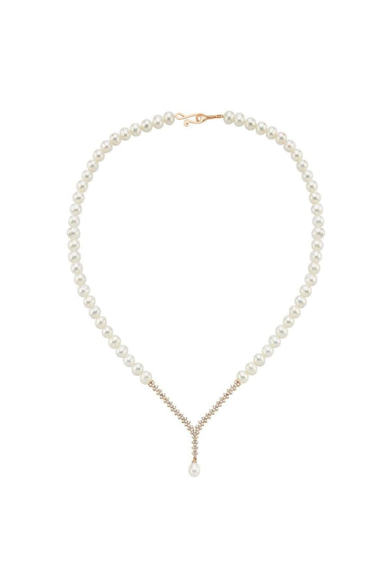 Watercourse Natural Pearl Necklace
