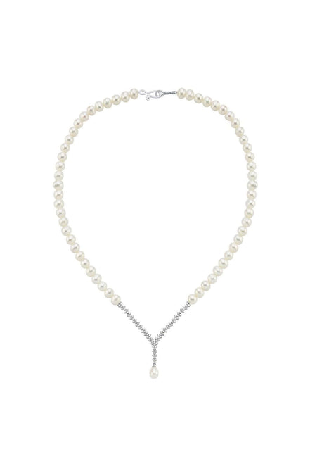 Watercourse Natural Pearl Necklace