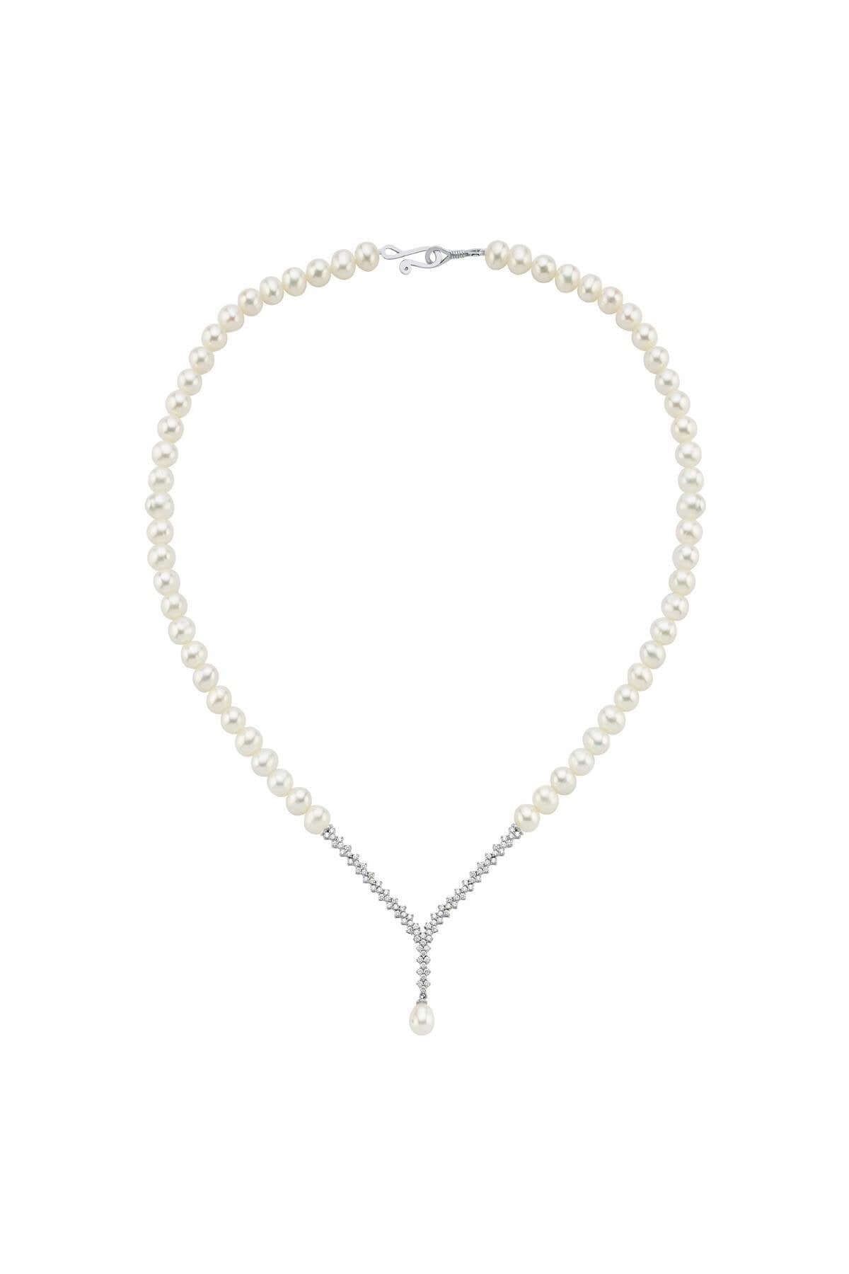 Watercourse Natural Pearl Necklace