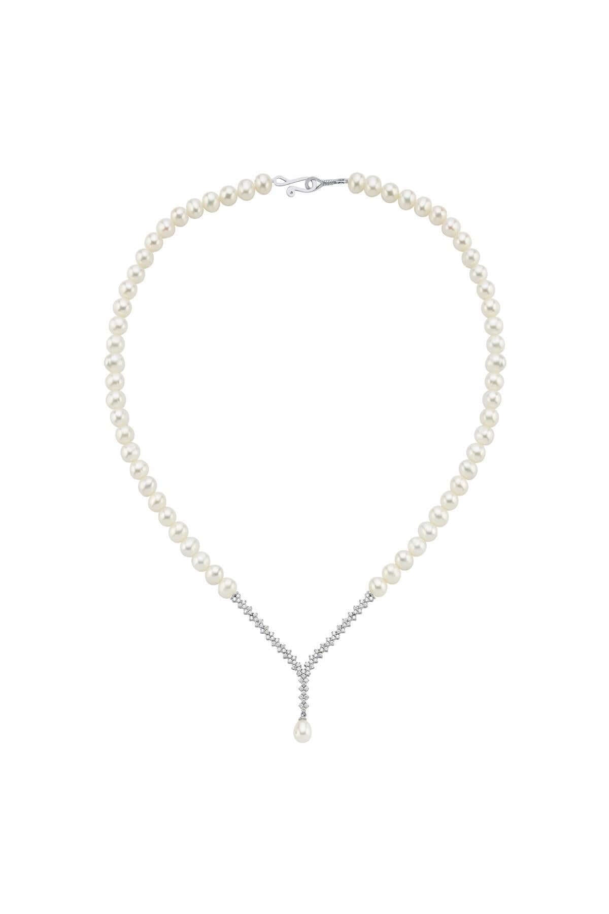 Watercourse Natural Pearl Necklace