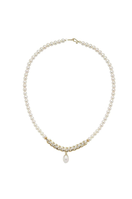 Tek Sıra Baget Doğal İnci Kolye | | Birinci1926