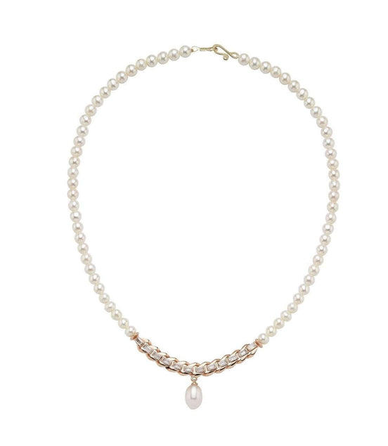 Tek Sıra Baget Doğal İnci Kolye | | Birinci1926