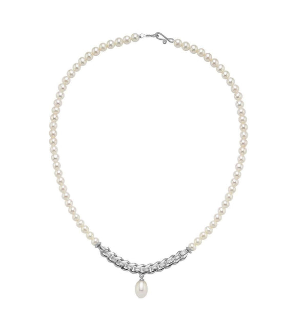 Tek Sıra Baget Doğal İnci Kolye | | Birinci1926