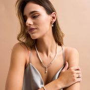Yaprak Modeli Doğal İnci Kolye | | Birinci1926