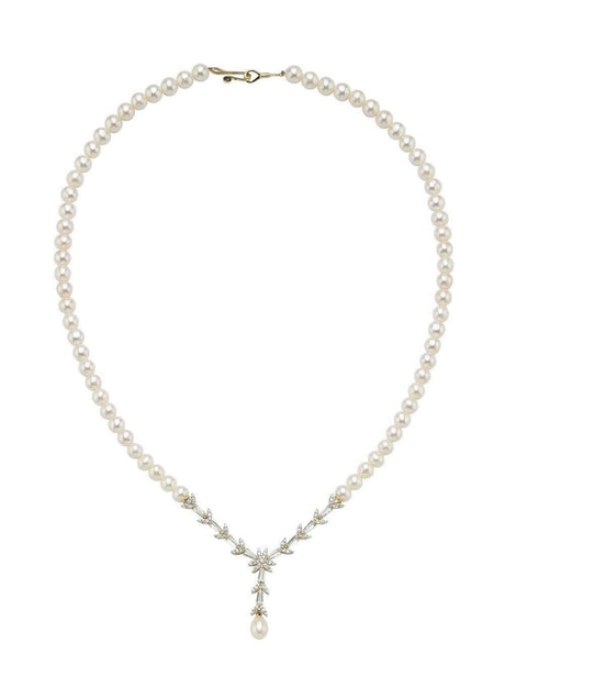 Yaprak Modeli Doğal İnci Kolye | | Birinci1926