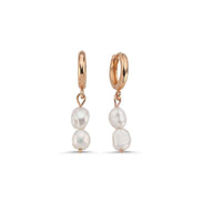 Flat Baroque Pearl Earring