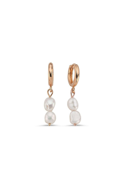 Flat Baroque Pearl Earring