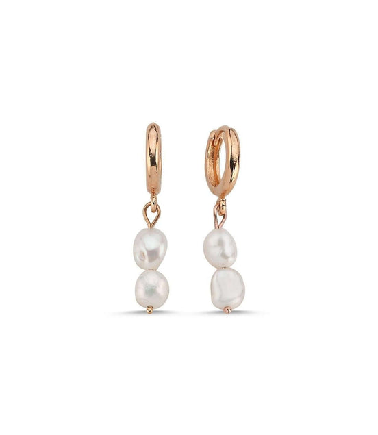 Flat Baroque Pearl Earring