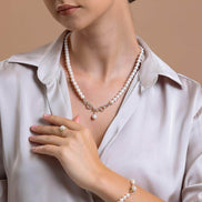 Zirkon Taşlı Doğal İnci Kolye | | Birinci1926