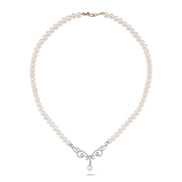 Zirkon Taşlı Doğal İnci Kolye | | Birinci1926