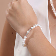 Zirkon Taşlı Doğal İnci Bileklik | | Birinci1926