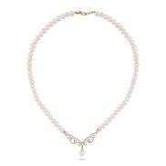 Zirkon Taşlı Doğal İnci Kolye | | Birinci1926