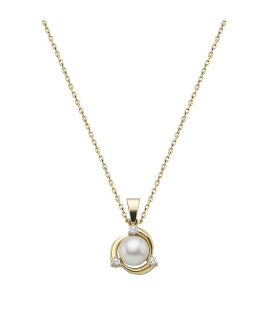 Zirkon Taşlı Doğal İnci Kolye | | Birinci1926