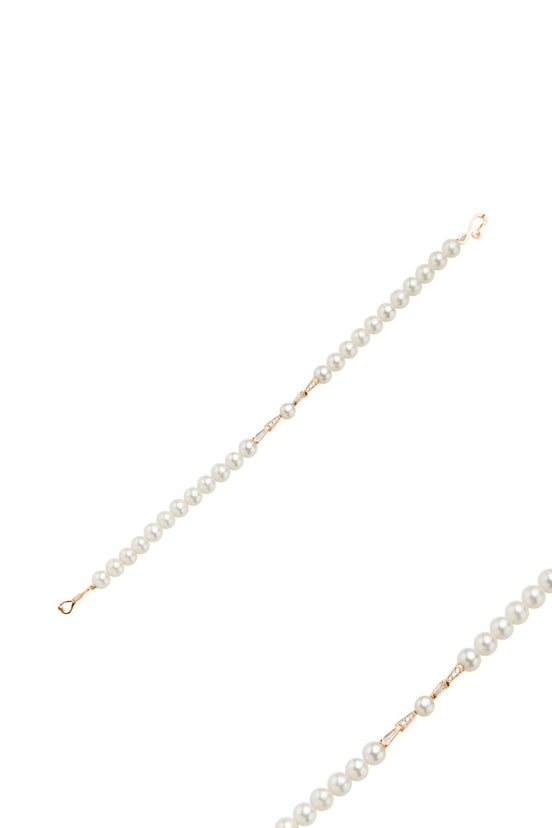 Baget Zirkon Taşlı Doğal İnci Bileklik | | Birinci1926