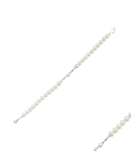 Baget Zirkon Taşlı Doğal İnci Bileklik | | Birinci1926