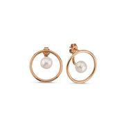 Daire Design Natural Pearl Earring