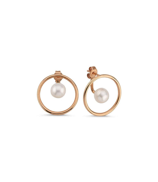Daire Design Natural Pearl Earring