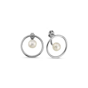 Daire Design Natural Pearl Earring