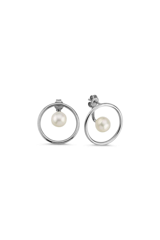 Daire Design Natural Pearl Earring
