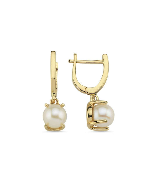 Natural Pearl Dangling Earring