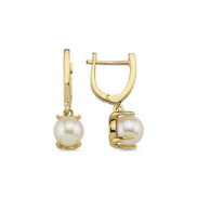 Natural Pearl Dangling Earring