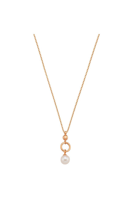Hoop Fresh Water Natural Pearl Necklace