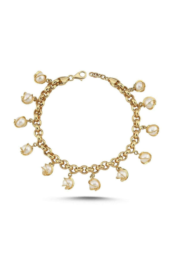 İnci Detaylı Doc Zincir Bileklik | | Birinci1926