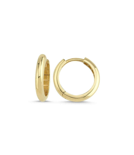 Small Cyclic Natural Pearl Dangling Earring