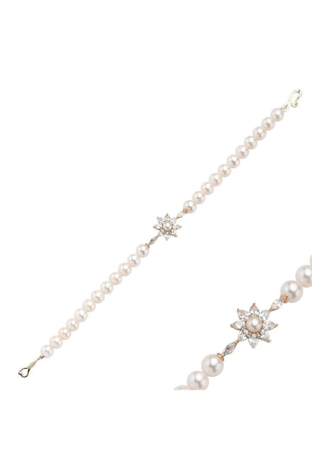 Daisy Design Natural Pearl Bracelet