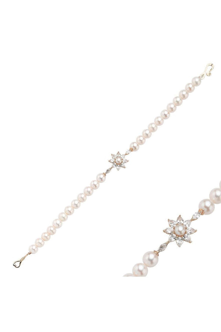 Daisy Design Natural Pearl Bracelet