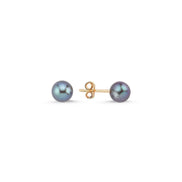 Full Round Natural Pearl Earring