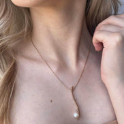Design Natural Pearl Necklace
