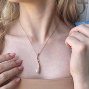 Design Natural Pearl Necklace