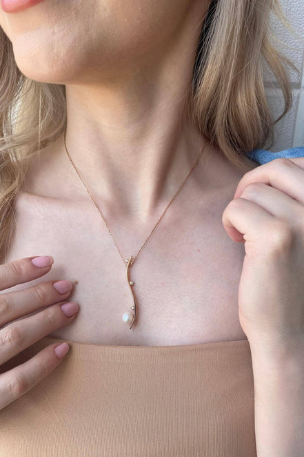 Design Natural Pearl Necklace